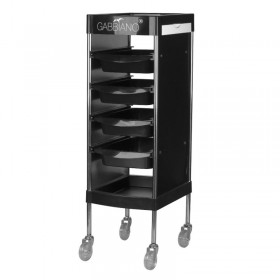 Hairdressing Trolley GABBIANO FX11-F, Black